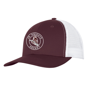 Jr. Knights Maroon Snapback Trucker Cap