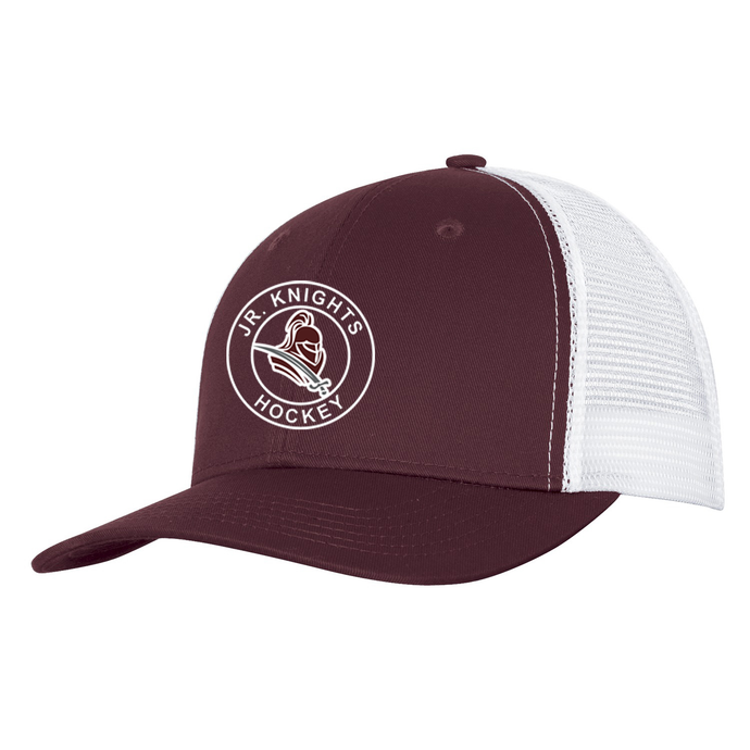 Jr. Knights Maroon Snapback Trucker Cap