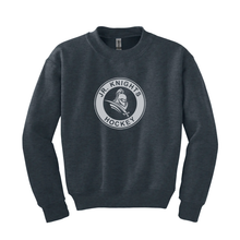 Load image into Gallery viewer, Jr. Knights Fleece Crewneck Youth Sweater
