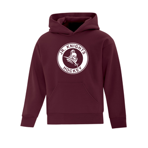 Jr. Knights Maroon Everyday Fleece Youth Hoodie