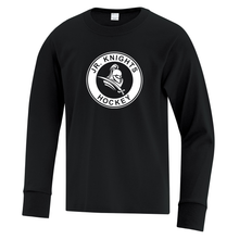 Load image into Gallery viewer, Jr. Knights Everyday Cotton Long Sleeve Youth Tee