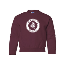 Load image into Gallery viewer, Jr. Knights Fleece Crewneck Youth Sweater