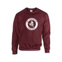 Load image into Gallery viewer, Jr. Knights Fleece Crewneck Sweater