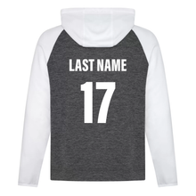 Load image into Gallery viewer, Jr. Knights Dynamic Heather Fleece Two-Tone Hoodie