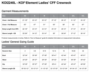 No Distance Too Far KOI Element CFF Ladies Crewneck