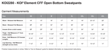 Load image into Gallery viewer, SMC Cross Country KOI Element CFF Open Bottom Sweatpants