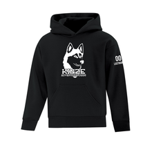 Load image into Gallery viewer, Kinze Adventure Dogs Youth Hooded Sweatshirt
