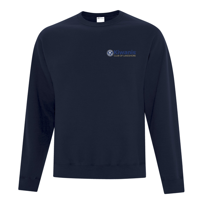 Kiwanis Club of Lakeshore Embroidered Crewneck Sweaters
