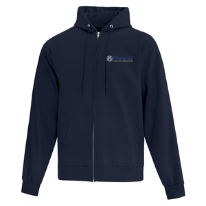 Kiwanis Club of Lakeshore Embroidered Everyday Fleece Full Zip Hooded Sweatshirt