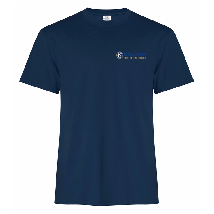 Kiwanis Club of Lakeshore Embroidered Everyday Ring Spun Cotton Tee