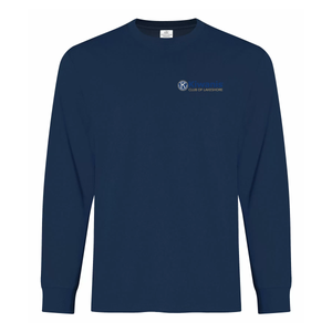 Kiwanis Club of Lakeshore Embroidered Everyday Ring Spun Cotton Long Sleeve Adult Tee