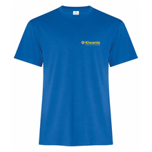 Load image into Gallery viewer, Kiwanis Club of SSM Everyday Ring Spun Cotton Adult Tee Embroidered