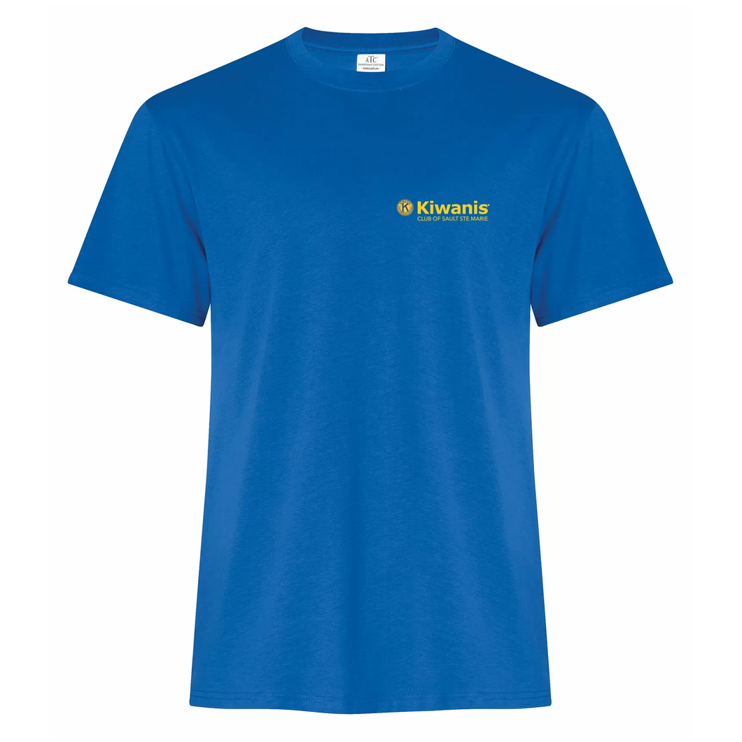 Kiwanis Club of SSM Everyday Ring Spun Cotton Adult Tee Embroidered