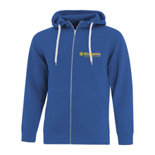 Load image into Gallery viewer, Kiwanis Club of SSM ESActive Core Full Zip Hooded Sweatshirt Embroidered