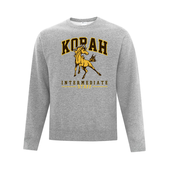 Korah Intermediate STAFF Everyday Fleece Crewneck Sweater