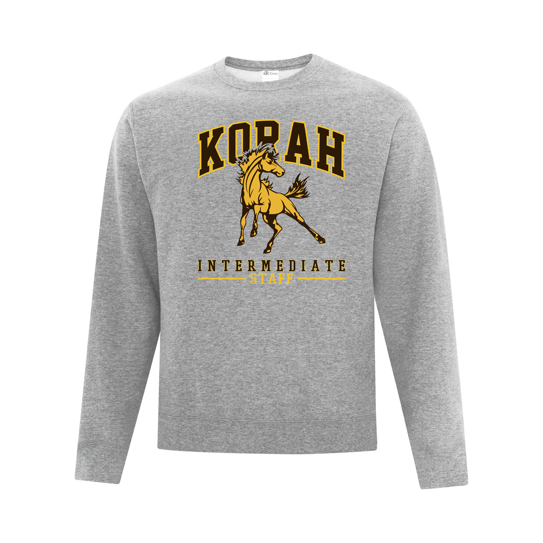 Korah Intermediate STAFF Everyday Fleece Crewneck Sweater