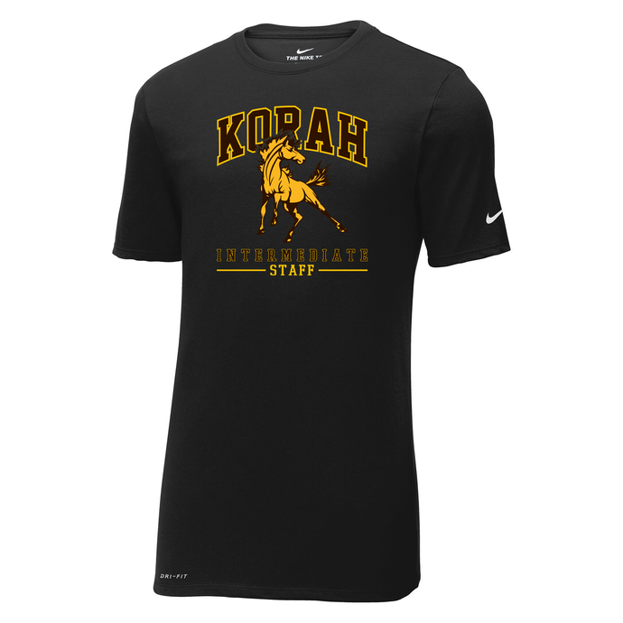 Korah Intermediate STAFF NIKE Dri-FIT Cotton/Poly Tee
