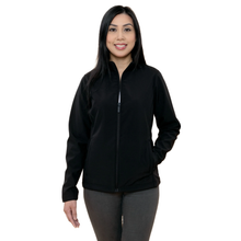 Load image into Gallery viewer, North Shore Health Network Coal Harbour Essential Water Repellent Soft Shell Ladies Jacket (Embroidered)