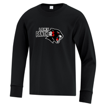 Load image into Gallery viewer, LBMX Panthers Everyday Cotton Long Sleeve Youth Tee