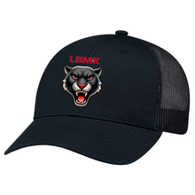 Load image into Gallery viewer, LBMX Panthers Mesh Snapback Cap