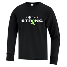 Load image into Gallery viewer, Lucas Strong Everyday Cotton Long Sleeve Youth Tee