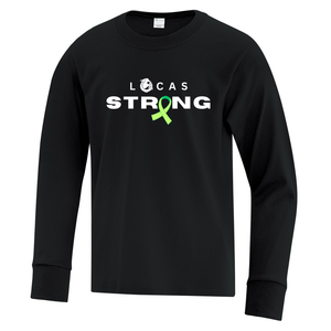 Lucas Strong Everyday Cotton Long Sleeve Youth Tee