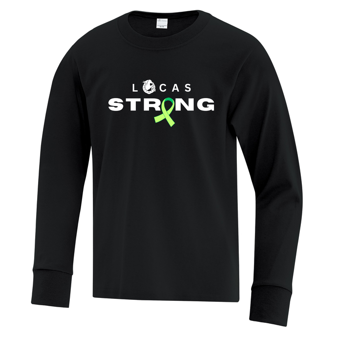 Lucas Strong Everyday Cotton Long Sleeve Youth Tee