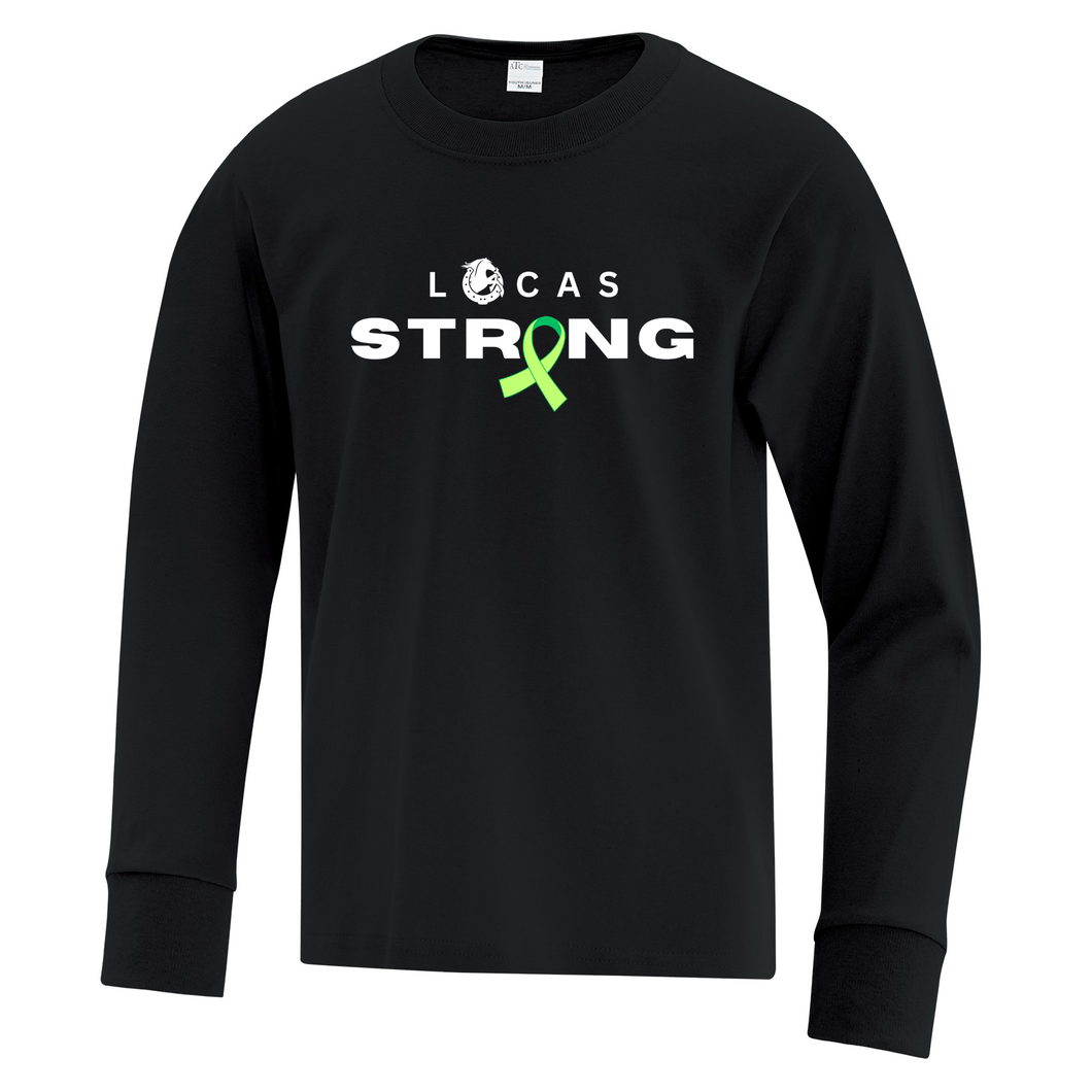 Lucas Strong Everyday Cotton Long Sleeve Youth Tee