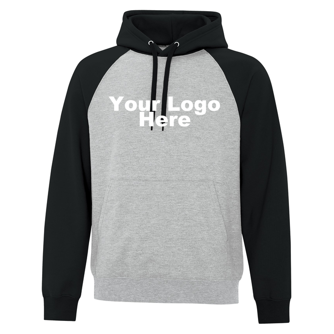 Your Team's Everyday Fleece Adult 2-Tone Hooded Sweatshirt