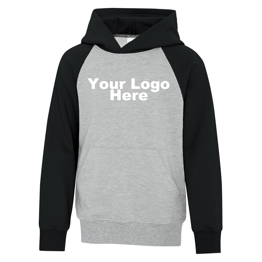 Your Team's Everyday Fleece Youth 2-Tone Hooded Sweatshirt