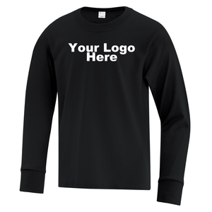 Your Team's Everyday Cotton Long Sleeve Youth Tee