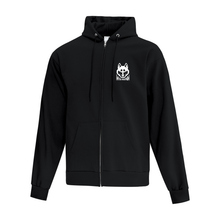 Load image into Gallery viewer, Myia Mayhem Hockey Everyday Fleece Adult Hooded Full Zip Sweatshirt