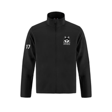 Load image into Gallery viewer, Myia Mayhem Pursuit Men's Packable Athleisure Jacket (Embroidered)