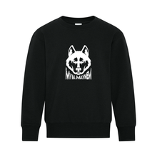 Load image into Gallery viewer, Myia Mayhem Hockey Everyday Fleece Crewneck Youth Sweater