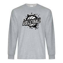 Load image into Gallery viewer, NOSSA Girls AA Volleyball 2024 Ring Spun Cotton Long Sleeve Tee