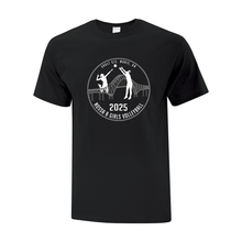 Load image into Gallery viewer, NOSSA B Girls Volleyball 2025 Everyday Cotton Tee