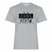 Load image into Gallery viewer, NOSSA Hockey 2026 Ring Spun Cotton Tee