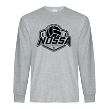 Load image into Gallery viewer, NOSSA Volleyball 2026 Ring Spun Long Sleeve Cotton Tee