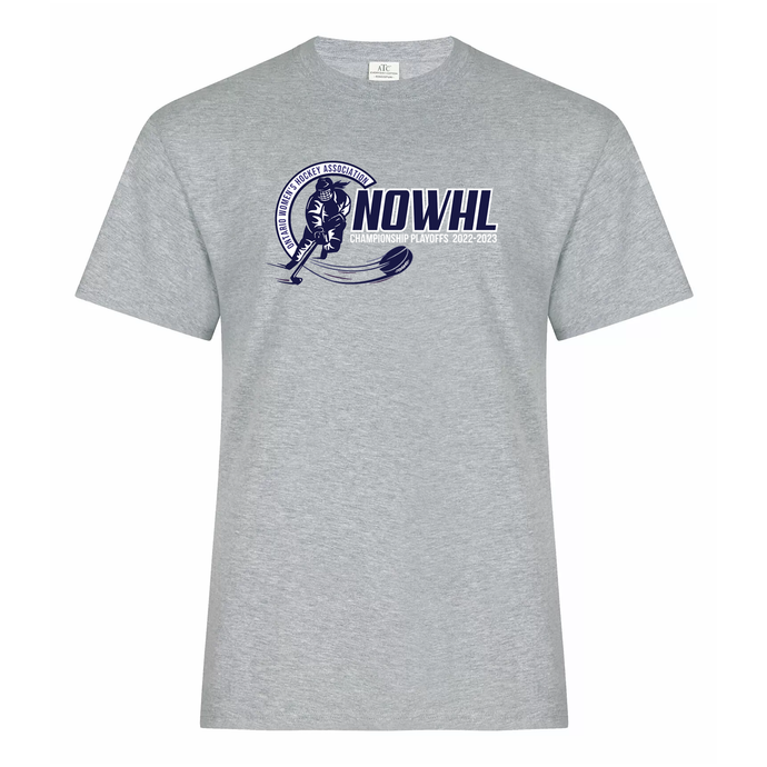 NOWHL 2024 Championship Playoffs Everyday Ring Spun Cotton Adult Tee