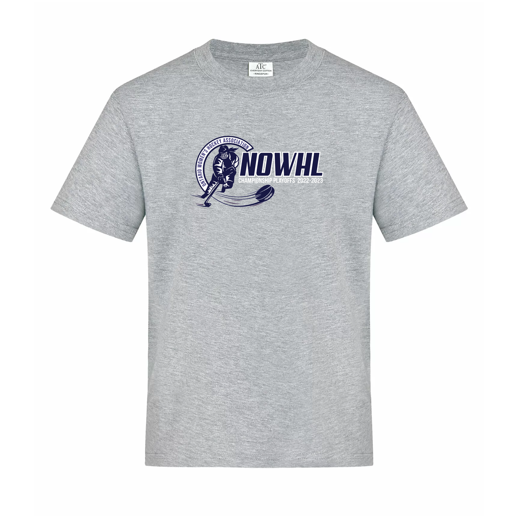 NOWHL 2024 Championship Playoffs Everyday Ring Spun Cotton Youth Tee