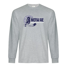 Load image into Gallery viewer, NOWHL 2024 Championship Playoffs Everyday Ring Spun Cotton Long Sleeve Adult Tee