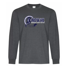 Load image into Gallery viewer, NOWHL 2024 Championship Playoffs Everyday Ring Spun Cotton Long Sleeve Adult Tee