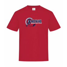 Load image into Gallery viewer, NOWHL 2024 Championship Playoffs Everyday Ring Spun Cotton Youth Tee