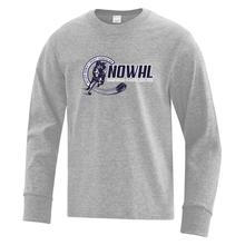 Load image into Gallery viewer, NOWHL 2024 Championship Playoffs Everyday Cotton Long Sleeve Youth Tee