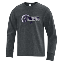 Load image into Gallery viewer, NOWHL 2024 Championship Playoffs Everyday Cotton Long Sleeve Youth Tee