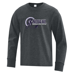 NOWHL 2024 Championship Playoffs Everyday Cotton Long Sleeve Youth Tee