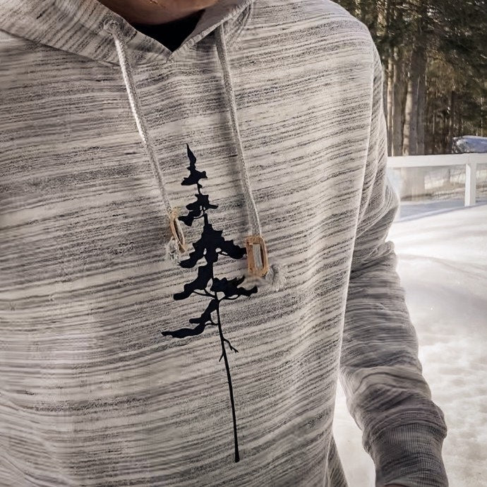 Lone Pine Tentree Space Dye Classic Hoodie - Naturally Illustrated x NOS