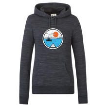 Load image into Gallery viewer, Canoeing Tentree Space Dye Ladies Classic Hoodie - Naturally Illustrated