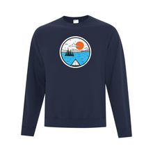 Load image into Gallery viewer, Canoeing Everyday Fleece Crewneck Sweater - Naturally Illustrated