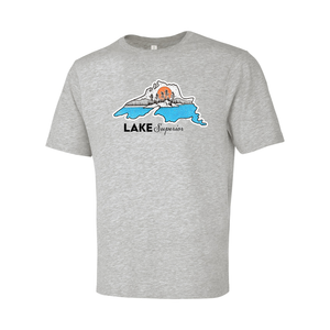 Lake Superior Eurospun Ring Spun Tee - Naturally Illustrated